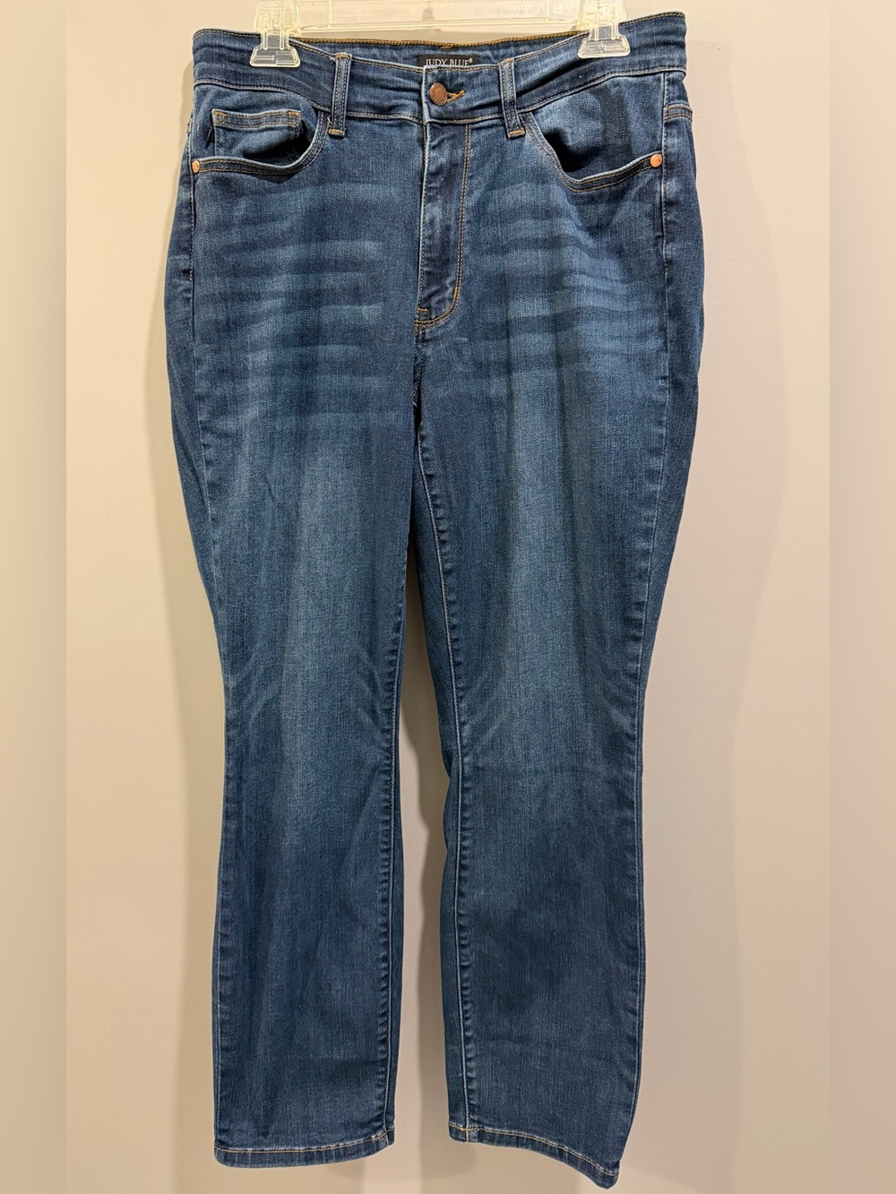 Judy Blue Mid Rise Dark Wash Boyfriend Jeans Size 14W